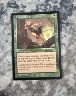 NM Mirri's Guile Tempest Mtg Magic the Gathering - Image 1