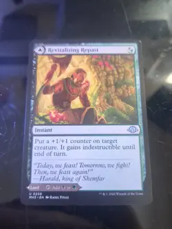 MTG Revitalizing Repast NM Modern Horizons 3 uncommon green - Image 1
