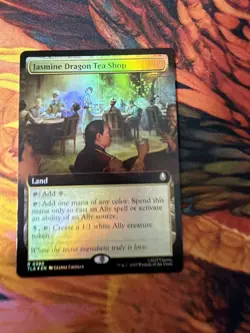 Jasmine Dragon Tea Shop - Foil Extended Art TLA NM MTG - Image 3