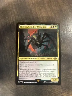 Magic MTG Shelob, Child of Ungoliant LTR 0230 Regular Rare - NM condition - Image 1