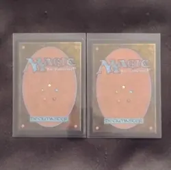 Magic The Gathering Wyluli Wolf x2 Creature Green Susan Van Camp - Image 2