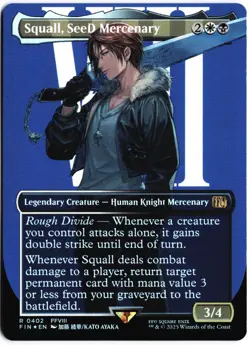 Squall, SeeD Mercenary (Borderless) R FINAL FANTASY 402 NM - Image 1