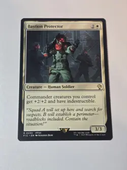 Bastion Protector - 233 - FIC - NM - MTG Magic the Gathering - Image 1