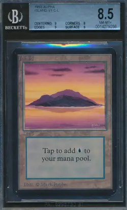 Alpha Island BGS 8.5 Graded Magic MTG (9256) -magicgraders- - Image 1