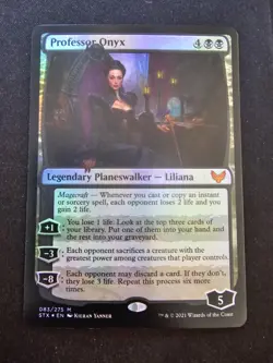 Professor Onyx Strixhaven: School of Mages Magic the Gathering MTG LP - Image 1