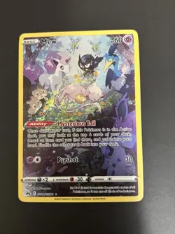 Pokemon TCG Mew GG10/GG70 Galarian Gallery Crown Zenith Holo Full Art SV - Image 3