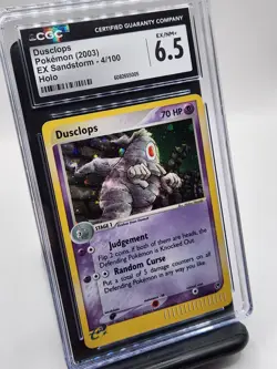 Dusclops - Pokemon EX Sandstorm Holo 4/100, EX/NM+ (CGC 6.5) - Image 1