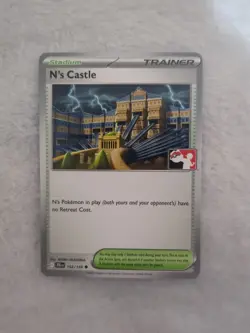 Play! Stamp Pokemon Prize Pack Series 7 Journey Together 152/159 N's Castle - Image 1