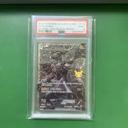 2021 Pokemon Celebrations PSA 9 Full Art Zekrom Black/White No. 114 - Image 1