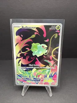 Pokemon Bulbasaur IR Mega Evolution 133/132 English Near Mint - Image 1
