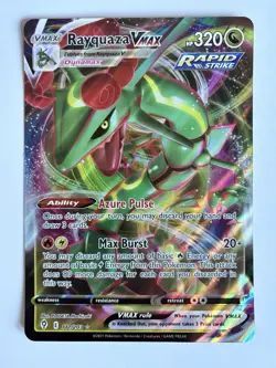JUMBO Rayquaza VMAX Oversized 111/203 Evolving Skies Pokemon NM - Image 1
