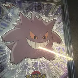 2000 Topps Chrome Series 2 Pokemon Gengar #94 CGC 9.5 Low Pop - Image 3