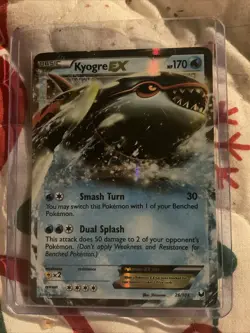 Pokemon TCG Kyogre EX 26/108 Dark Explorers - Image 1