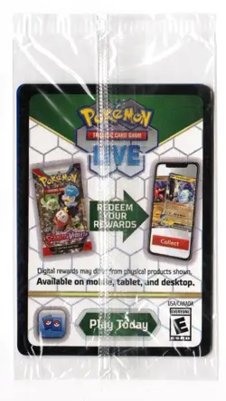 Glaceon ex 026/131 Prismatic Holiday Calendar Stamped Promo SEALED Pokemon NM - Image 2