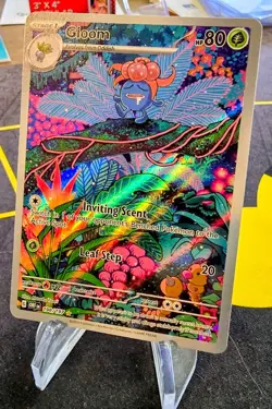 Gloom 198/197 SV03: Obsidian Flames Illustration Rare Pokemon TCG - Image 1