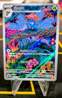 Gloom 198/197 SV03: Obsidian Flames Illustration Rare Pokemon TCG - Image 2