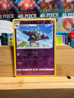 DRAKLOAK 090/192 SWSH Rebel Clash Reverse Holo Pokemon TCG LP - Image 1
