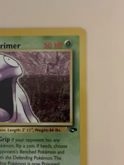 Pokemon TCG Koga's Grimer 1st Edition Gym Challenge Common 78/132 Basic 50 HP - Image 5