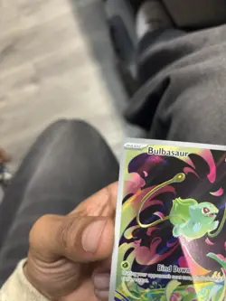 Pokemon TCG Bulbasaur 133/132 Me01: Mega Evolution Illustration Rare Holo 80 HP - Image 3