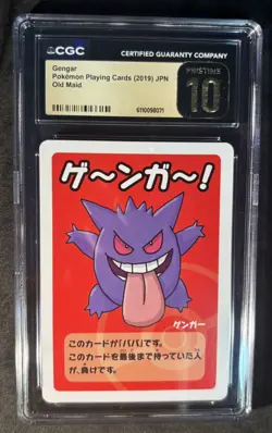 Pokemon TCG Gengar Old Maid 2019 Japanese CGC PRISTINE 10 - Image 1