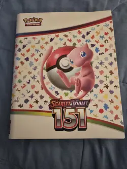 Pokemon 151 Near Complete Set with Promos. (Binder Included) - Image 1