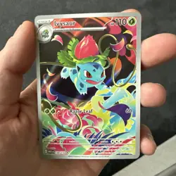 Ivysaur Illustration Rare IR 134/132 Mega Evolution Pokemon TCG English NM/M - Image 1