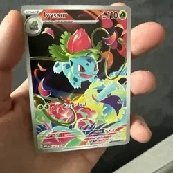 Ivysaur Illustration Rare IR 134/132 Mega Evolution Pokemon TCG English NM/M - Image 2