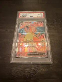 Pokemon Charizard ex Ultra Rare Holo 183/165 Scarlet & Violet 151 PSA 10 - Image 5