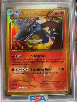 2013 POKEMON B&W PLASMA STORM #136 CHARIZARD PSA 9 Mint - Image 2