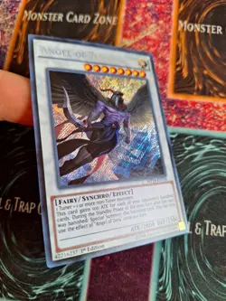 Yu-Gi-Oh! TCG Angel of Zera MP14-EN116 Secret Rare 1st Edition Near Mint - Image 2