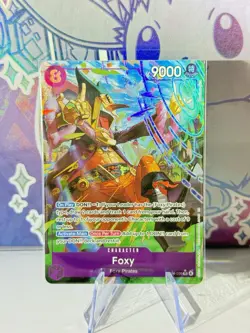 EB04-036 Foxy SR Alternate Art One Piece OP14 Azure Sea's Seven English NM #A1 - Image 1