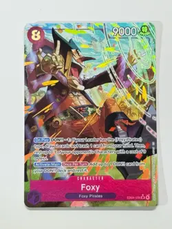 EB04-036 Foxy SR Alternate Art One Piece OP14 Azure Sea's Seven English NM #A1 - Image 3