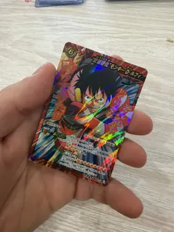Monkey D. Luffy ONE PIECE Miracle Battle Carddass Super Omega 61 - Image 1