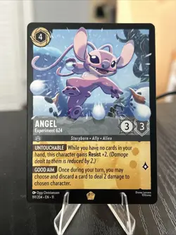 Disney Lorcana TCG Winterspell - Angel Experiment 624 - 191/204 Legendary - Image 1