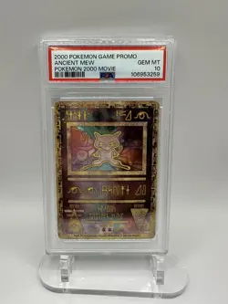 Pokemon 2000 Ancient Mew Movie Promo Card PSA 10 Gem Mint - Image 1