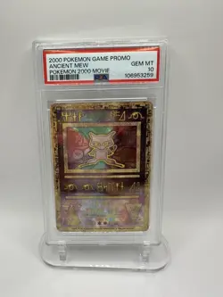 Pokemon 2000 Ancient Mew Movie Promo Card PSA 10 Gem Mint - Image 4