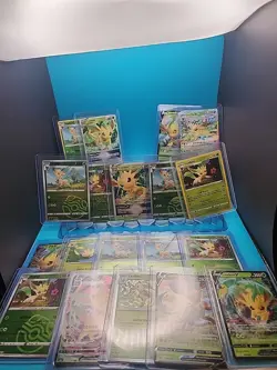 Pokemon Leafeon 19 card LOT - no dupes - Image 1