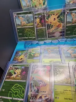 Pokemon Leafeon 19 card LOT - no dupes - Image 4