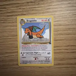 Pokemon TCG Dragonite #5 the First Movie Promo Card WB Stamp - Image 1