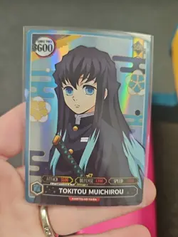 Demon Slayer SSR Collectible Foil Art Card Tokitou Muichirou - Image 1