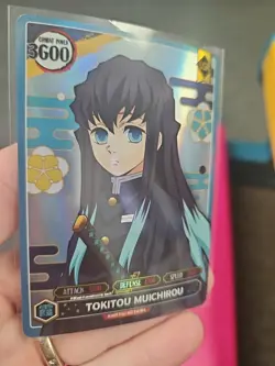 Demon Slayer SSR Collectible Foil Art Card Tokitou Muichirou - Image 2