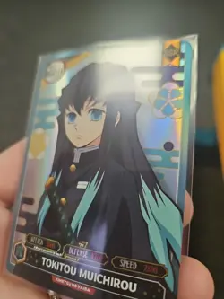 Demon Slayer SSR Collectible Foil Art Card Tokitou Muichirou - Image 4