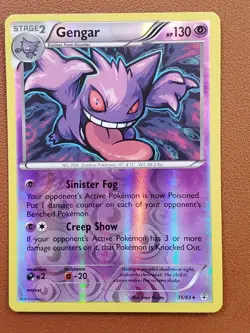 Gengar Reverse Holo Rare 35/83 NM/M 2016 Pokemon TCG XY Generations Card - Image 1