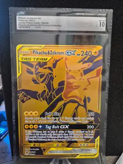 Pikachu & Zekrom GX SM248 Jumbo Cards Holo - Image 1