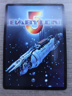 Babylon 5 THE SHADOWS 1998 Zeta Squad Promo INCONCLUSIVE STRIKE- UNPLAYED CARD - Image 2