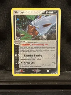Shiftry 12/92 Holo EX Legend Maker Vintage 2006 Pokemon Card DMG - Image 1
