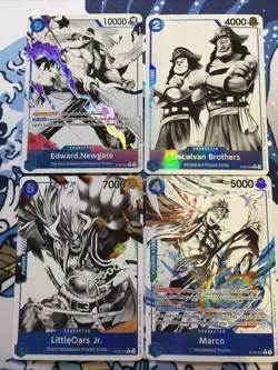 One Piece 4 Card Lot ST22 Alt Arts - NM English - Image 1