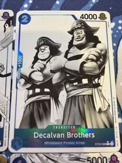One Piece 4 Card Lot ST22 Alt Arts - NM English - Image 3