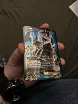 Aggron EX Full Art Ultra Rare Holo Pokemon Card XY Primal Clash 153/160 - Image 1