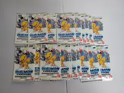 Digimon Card Game Promo Pack Ver 0.0 Lot of x20 $100 secondary market value - Image 1